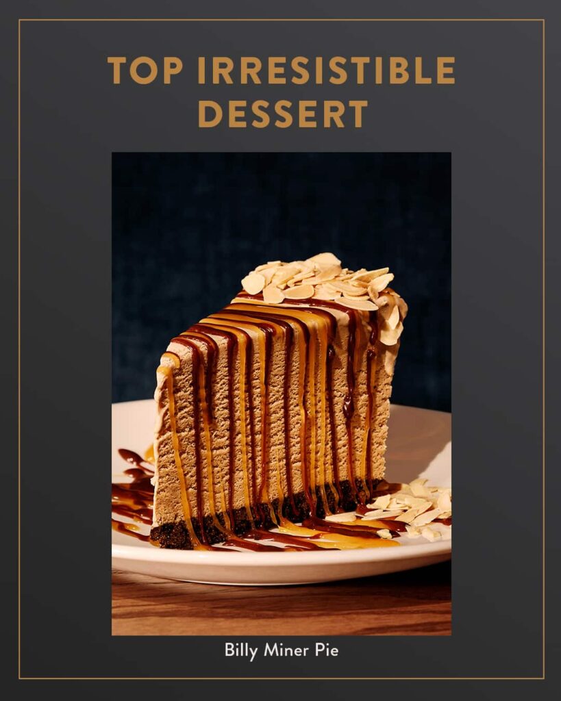 The Keg Desserts Menu