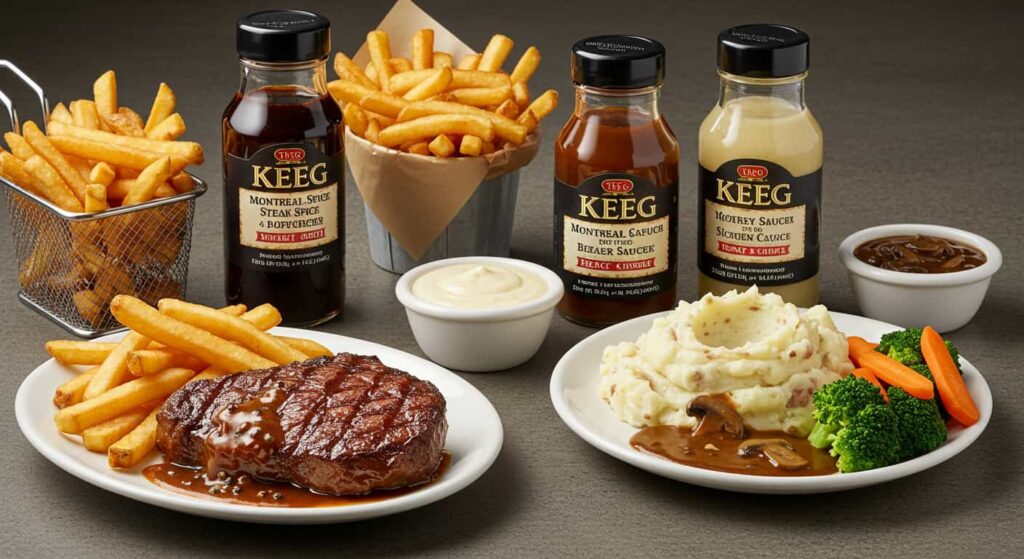 The Keg Sauces Sides Prices (1)