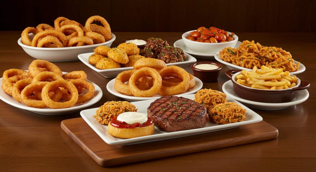 The Keg Shareable Sides Menu with prices