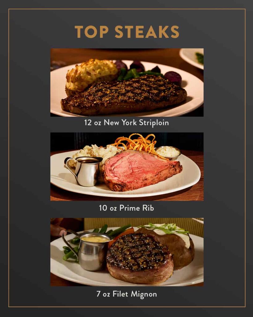 The Keg Steaks + Prime Rib